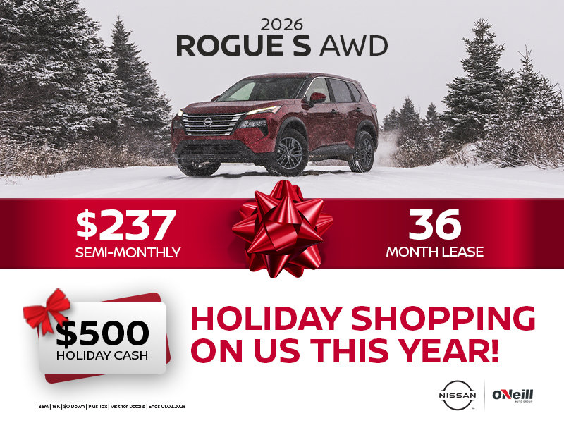 The 2026 Nissan Rogue SAWD