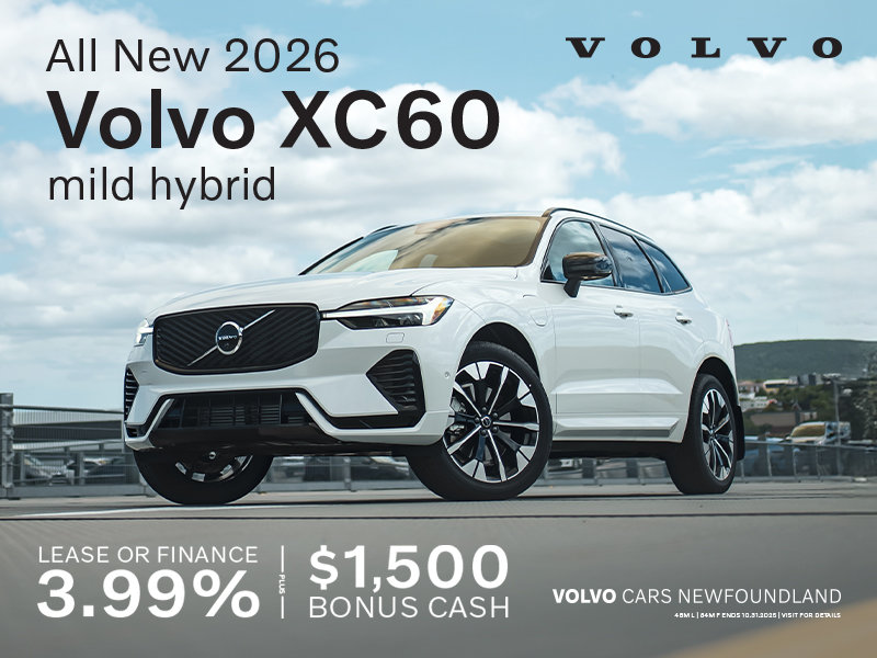 The 2026 XC60 mild hybrid