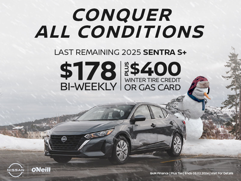 The 2025 Nissan Sentra S Plus