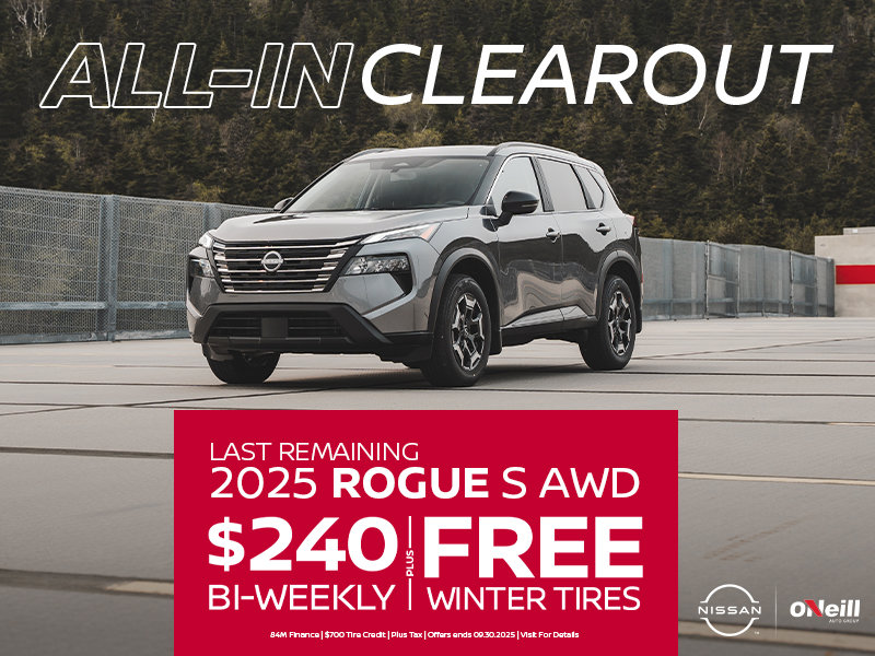 2025 Nissan Rogue S AWD