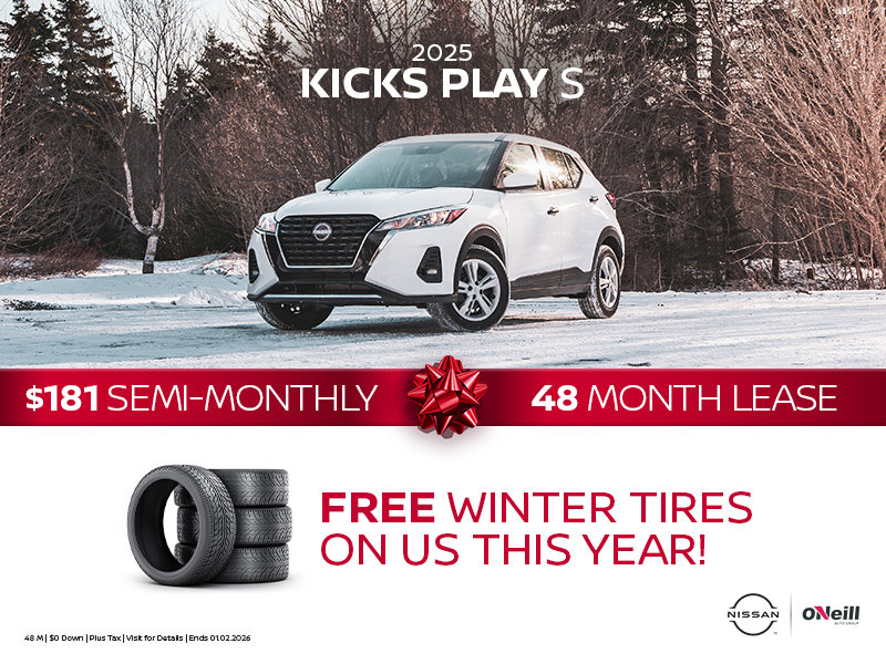 The 2025 Nissan Kicks Play S