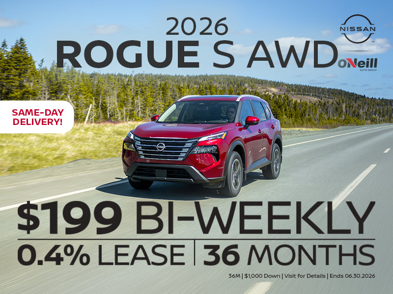 Lease the 2026 Rogue S AWD