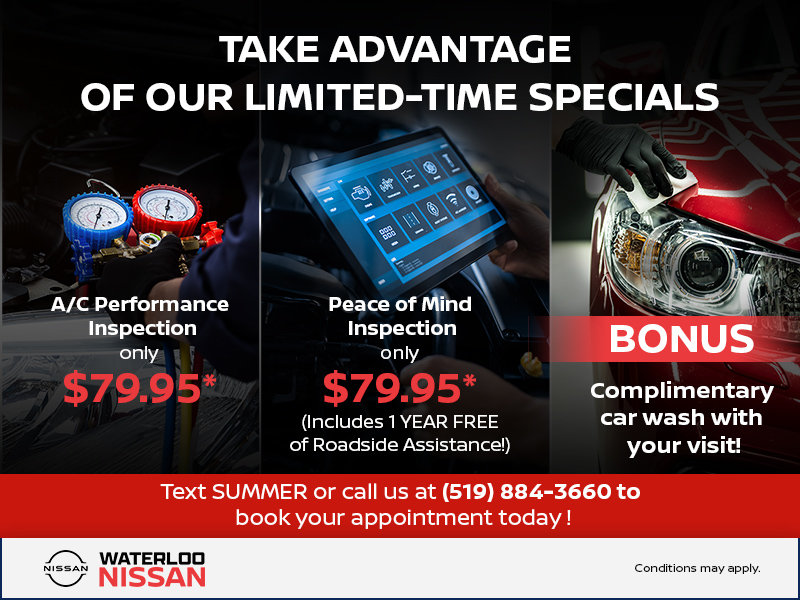 Take Advantage of Our Limited-Time Specials