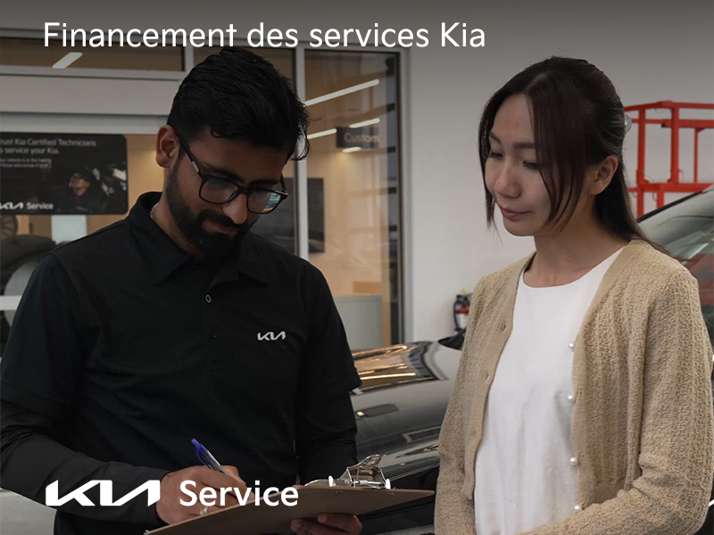 Financement des services Kia