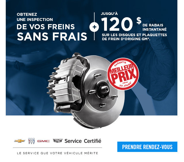 GM Service - Freins
