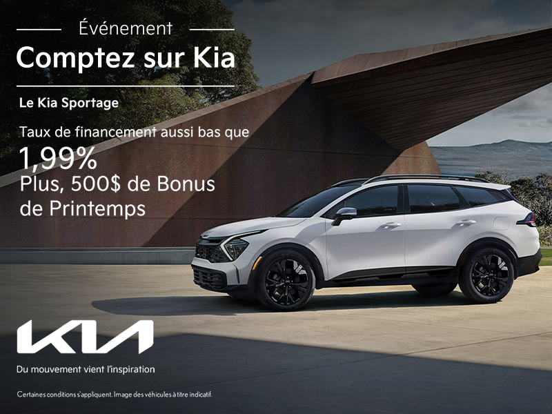 Événement Kia - Sportage