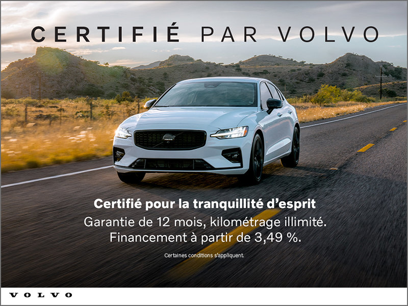 Certifié par Volvo