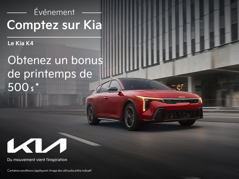 Événement Kia - K4