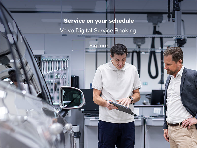 Volvo Digital Service Booking