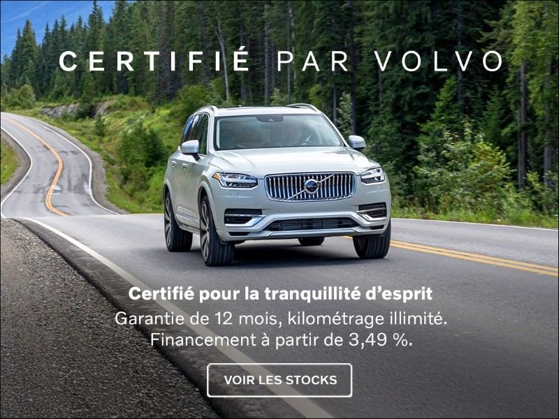 Certifié par Volvo