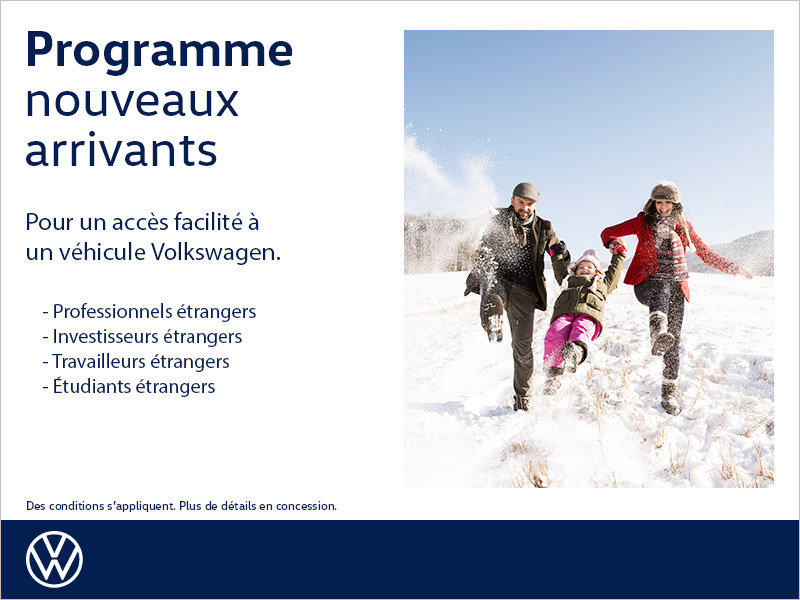 Programme nouveaux arrivants