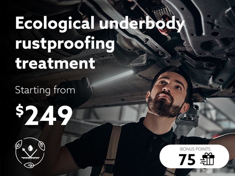Ecological rustproofing treatment