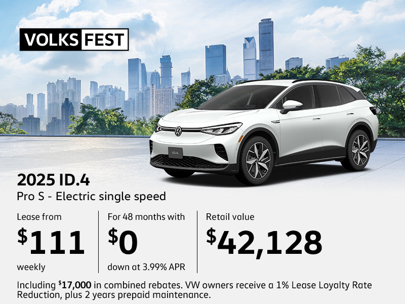 Get the 2025 Volkswagen ID.4