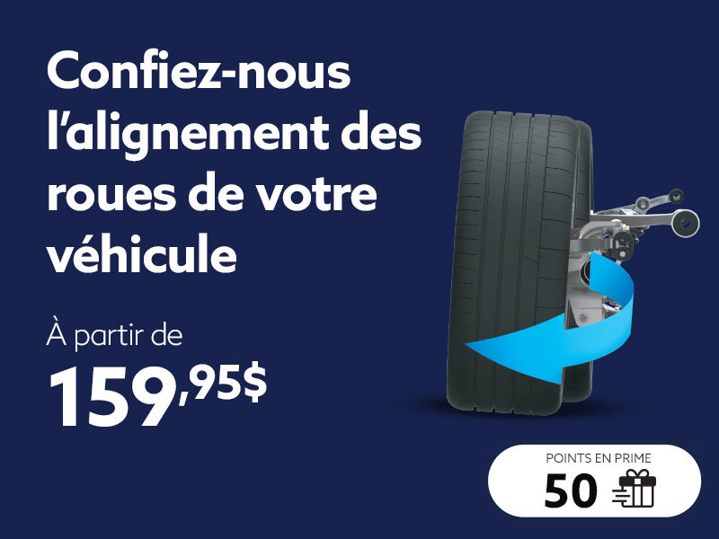 Confiez-nous l'alignement des roues de votre véhicule