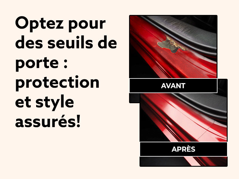 Optez pour des seuils de porte