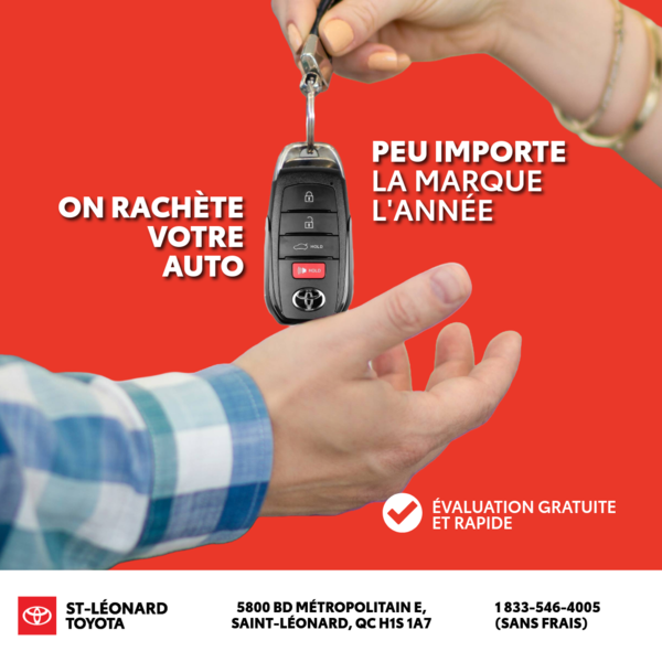 ON ACHÈTE VOTRE AUTO