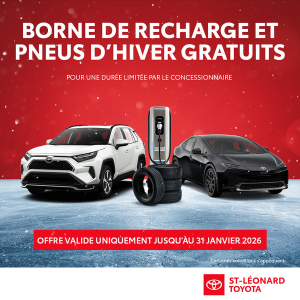 FREE: Charging Station and Winter Tires