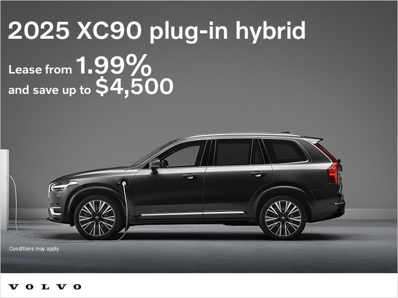 The 2025 Volvo XC90 plug-in hybrid
