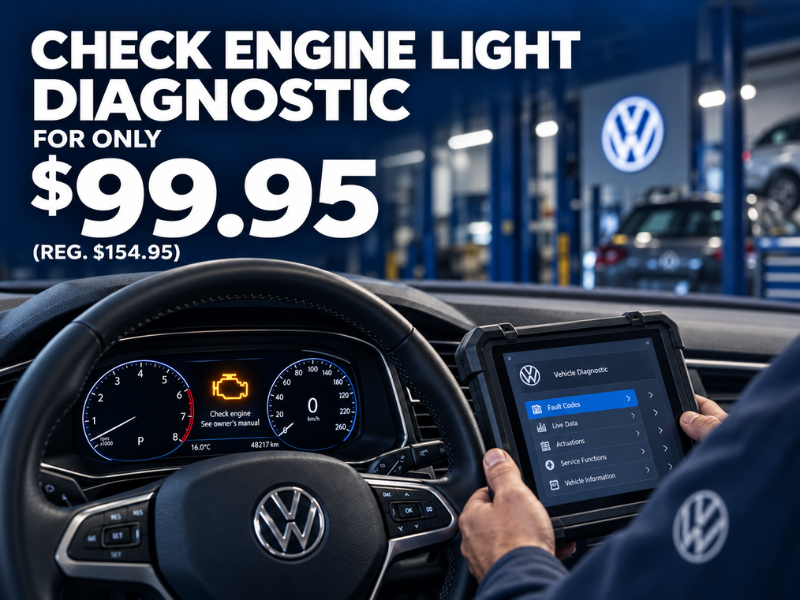 Check Engine Light Diagnostic Special