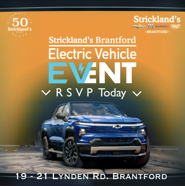 Strickland's Brantford GM EV VIP Event