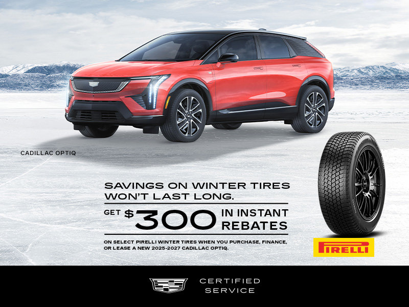 SAVINGS ON WINTER TIRES WON'T LAST LONG