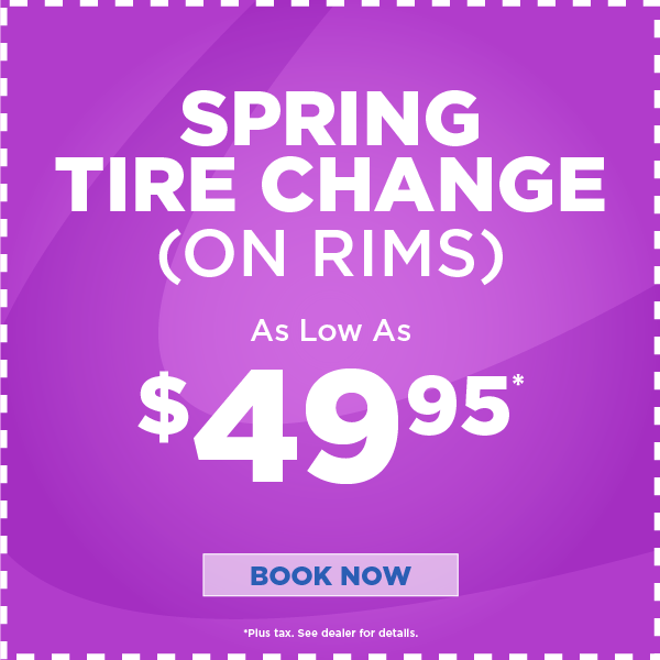 Spring Tire Change (On Rims)