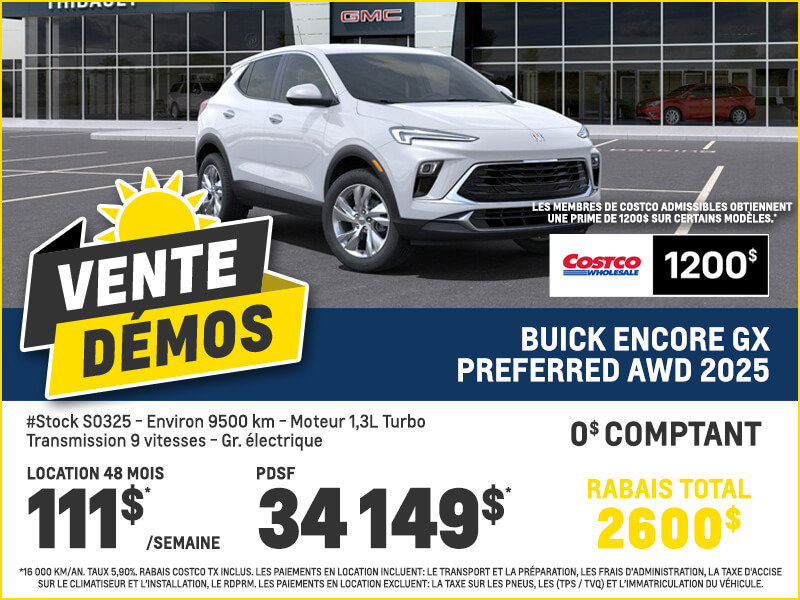 Buick Encore Prefered AWD GX 2025