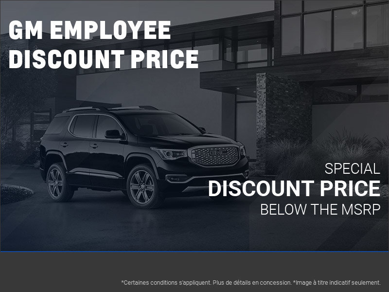 Get GM Preferred Pricing