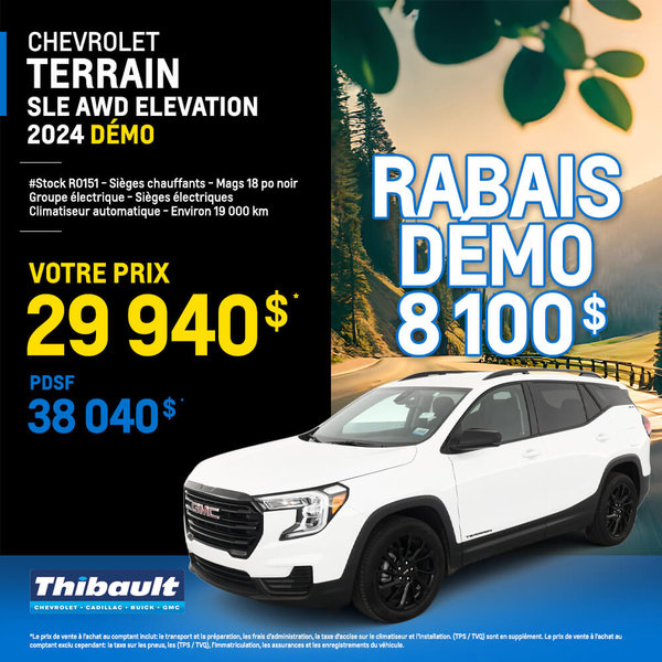 GMC Terrain SLE AWD 2024