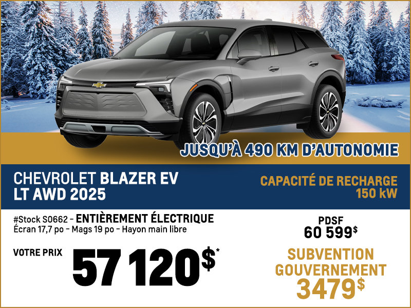 CHEVROLET BLAZER EV LT 2025