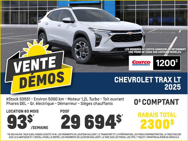 Chevrolet Trax LT 2025