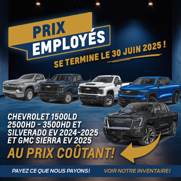 Promo Prix Employé