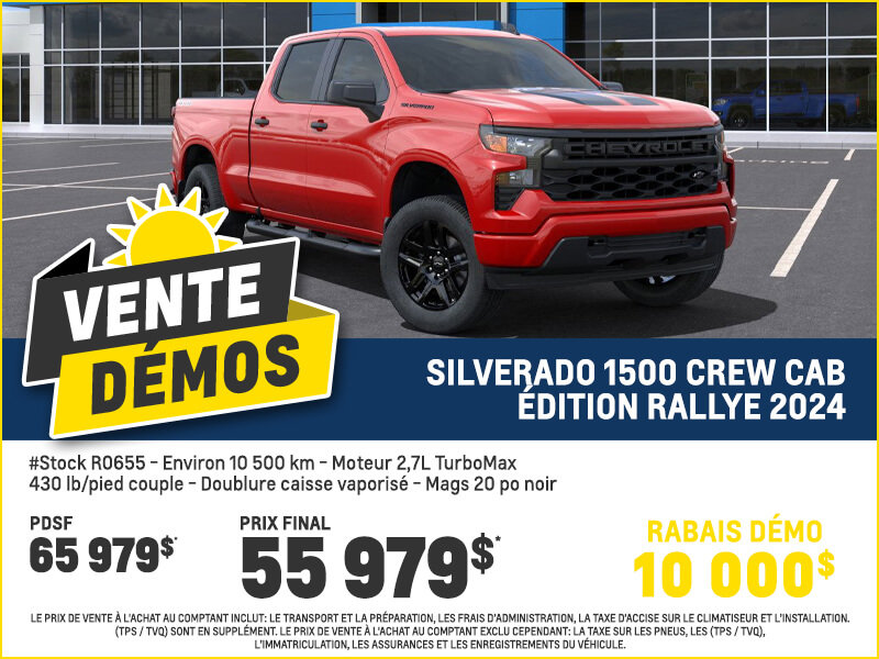 Silverado Crewcab ED Rallye 2024
