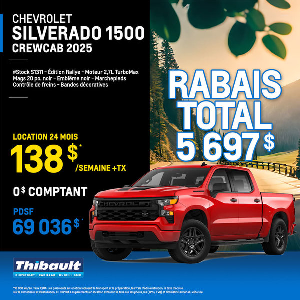Chevrolet Silverado Crewcab 2025