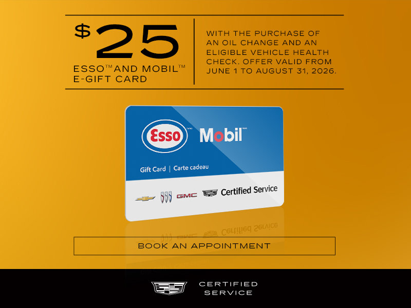 25$ Esso and Mobil Gift Card