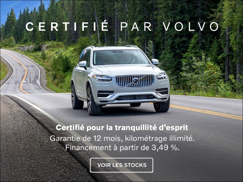 Certifié par Volvo