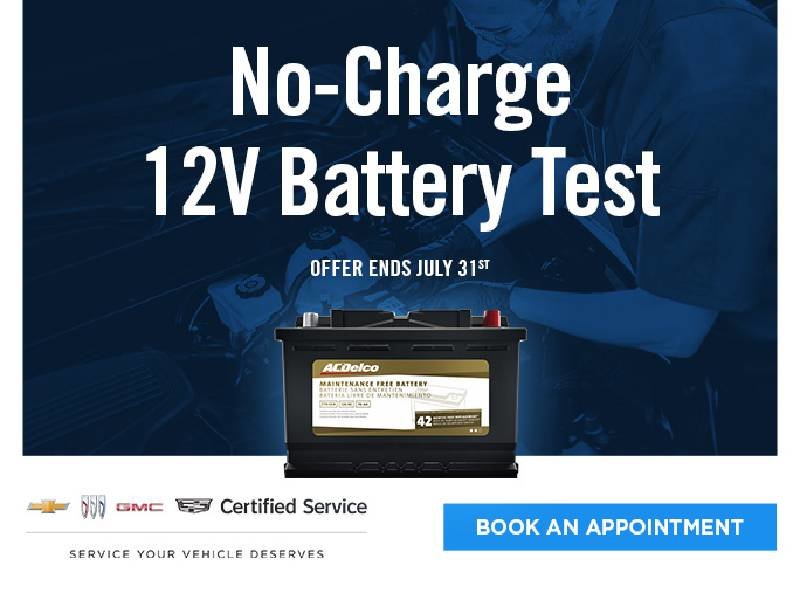 No-Charge battery test
