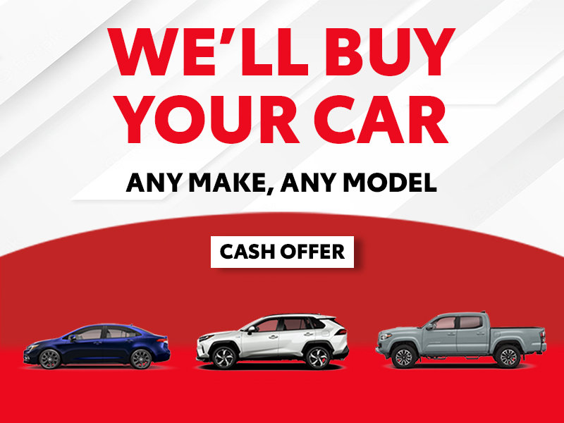 Sell us your car while the market is hot!