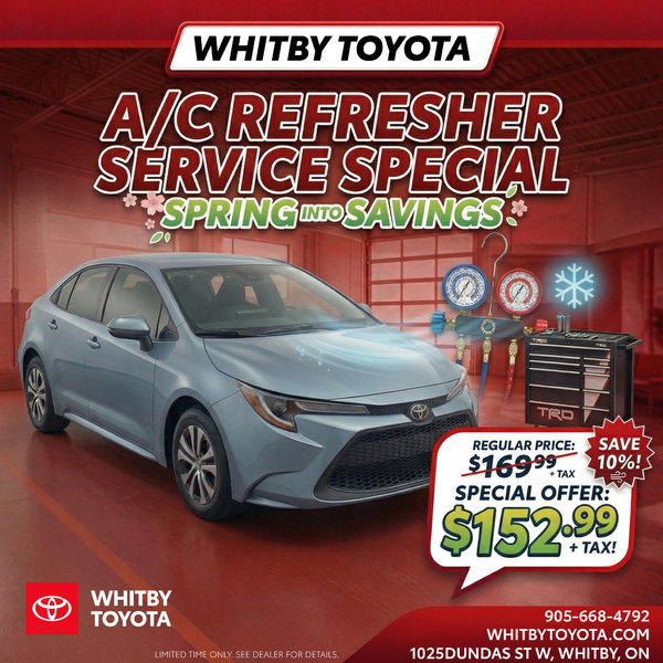 Spring Into Savings - A/C Refresher Service