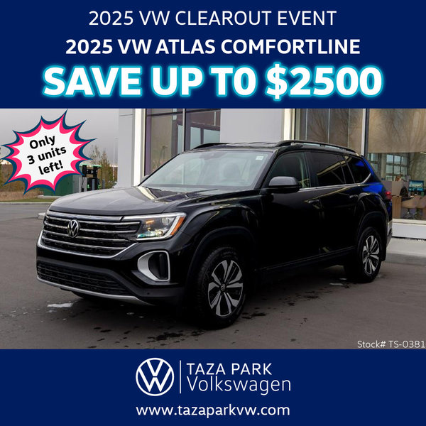 2025 VW ATLAS COMFORTLINE