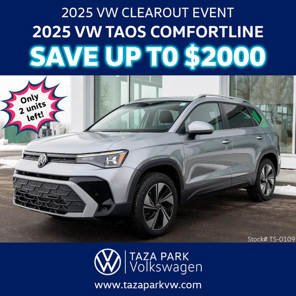 2025 VW TAOS COMFORTLINE