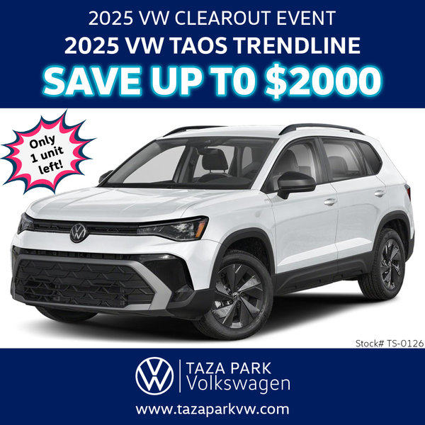 2025 VW TAOS TRENDLINE