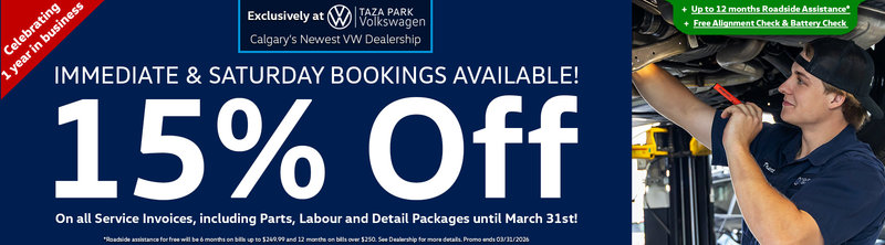 15% Off Service Works for March