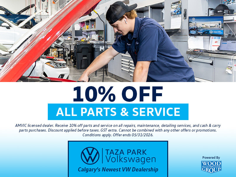 10% Off All Parts & Service