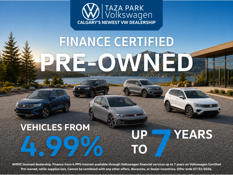 Certified Pre-Owned Financing from 4.99%