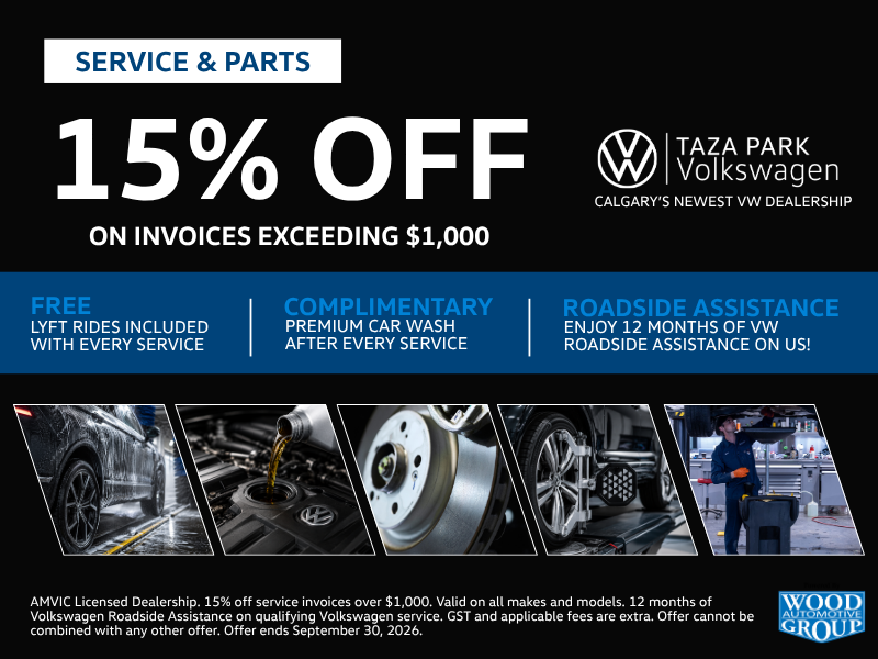 September Service Special | 15% Off Service Invoices Over $1,000
