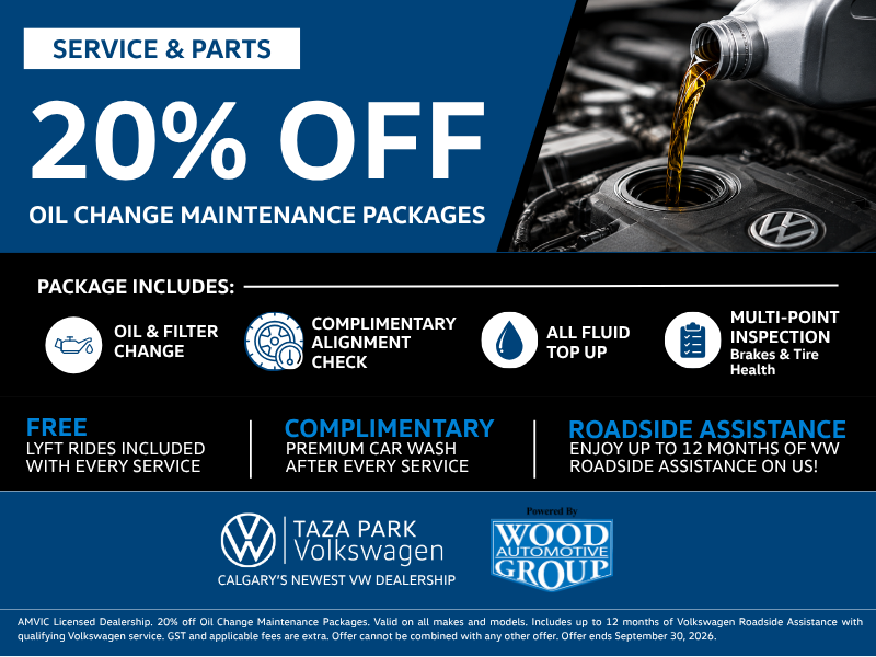 September Oil Change Special | 20% Off Maintenance Packages