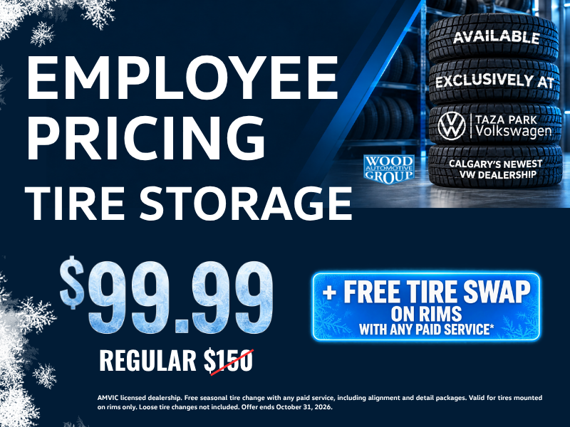 Employee Pricing | Tire Storage + Tire Swap