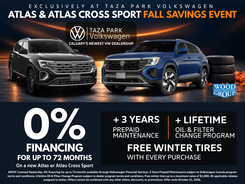 Atlas / Cross Sport Fall Savings Event