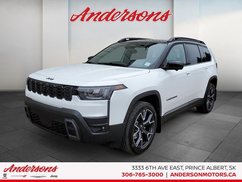 2026 Jeep Cherokee OVERLAND Hyrbid / Full Safety Suite / Class III Hitch Receiver